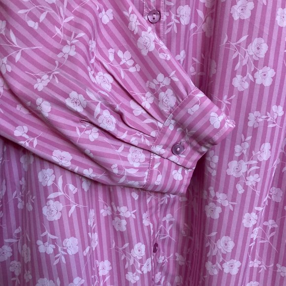 Blair Fiesta 3/4-Sleeve Side-Pocket Button-down Tunic - Picture 7 of 15